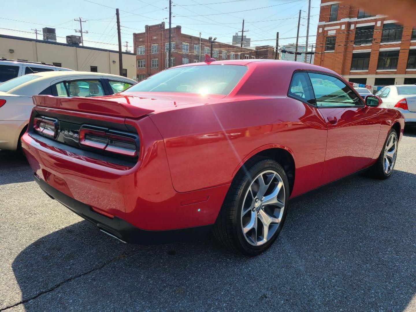 2015 RED DODGE CHALLENGER SXT PLUS (2C3CDZBG6FH) with an 3.6L engine, Automatic transmission, located at 117 North Cameron Street, Harrisburg, PA, 17101, (717) 963-8962, 40.266762, -76.875259 - WE FINANCE!!! Good Credit/ Bad Credit/ No Credit - ALL Trade-Ins Welcomed!!! ***Guaranteed Credit Approval*** APPLY ONLINE or CALL us TODAY ;) Internet Prices and Marketplace Prices are SPECIAL discounted ***CASH DEALS*** Retail Prices are higher. Please call us to discuss your cash and finan - Photo#3