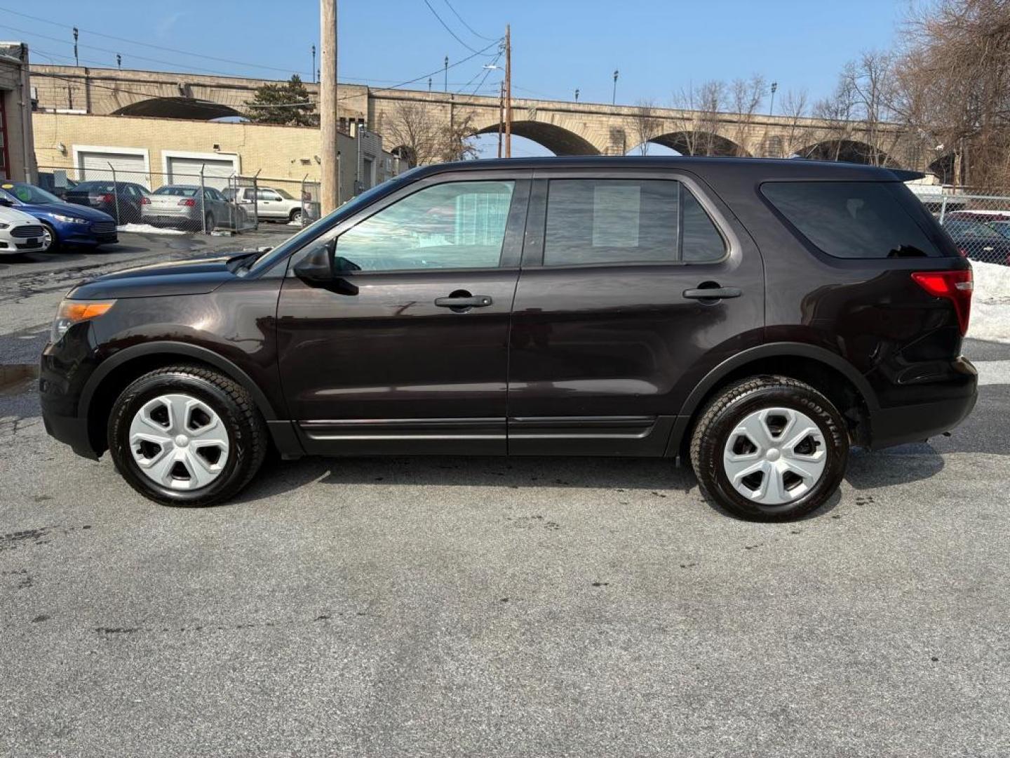 2015 BROWN FORD EXPLORER POLICE INTERCEPTOR (1FM5K8AR9FG) with an 3.7L engine, Automatic transmission, located at 117 North Cameron Street, Harrisburg, PA, 17101, (717) 963-8962, 40.266762, -76.875259 - WE FINANCE!!! Good Credit/ Challenged Credit/ No Credit - ALL Trade-Ins Welcomed!!! APPLY ONLINE or CALL us TODAY ;) Please call us to discuss your cash and/or financing options. - Photo#1