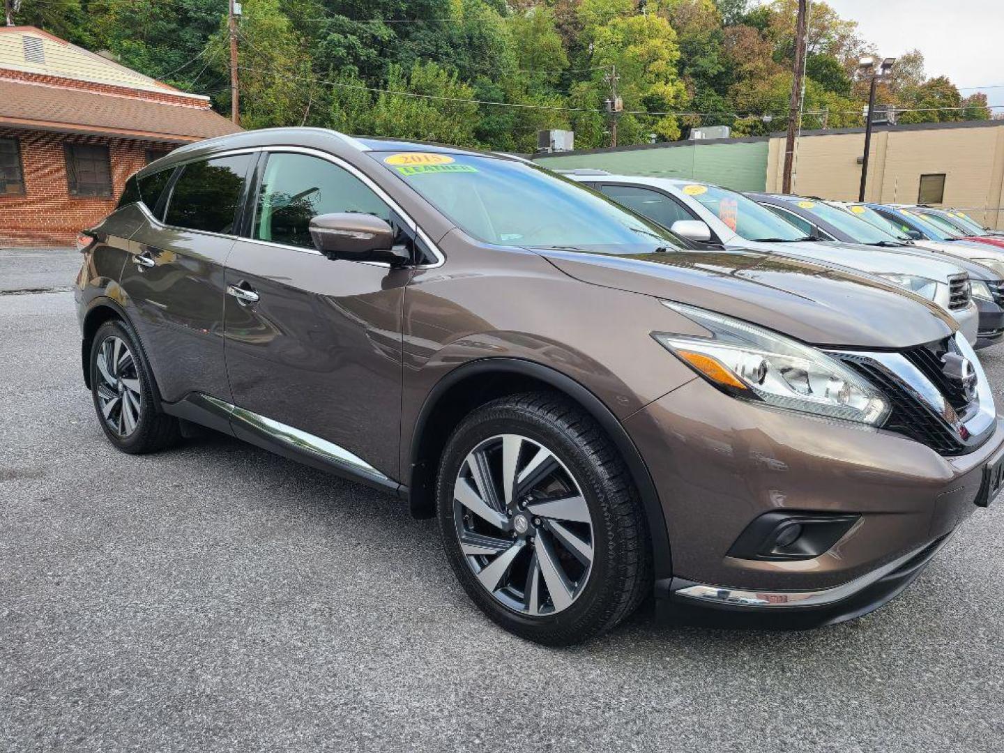 2015 BROWN NISSAN MURANO S (5N1AZ2MH8FN) with an 3.5L engine, Continuously Variable transmission, located at 117 North Cameron Street, Harrisburg, PA, 17101, (717) 963-8962, 40.266762, -76.875259 - WE FINANCE!!! Good Credit/ Bad Credit/ No Credit - ALL Trade-Ins Welcomed!!! ***Guaranteed Credit Approval*** APPLY ONLINE or CALL us TODAY ;) Please call us to discuss your cash and financing options. - Photo#6