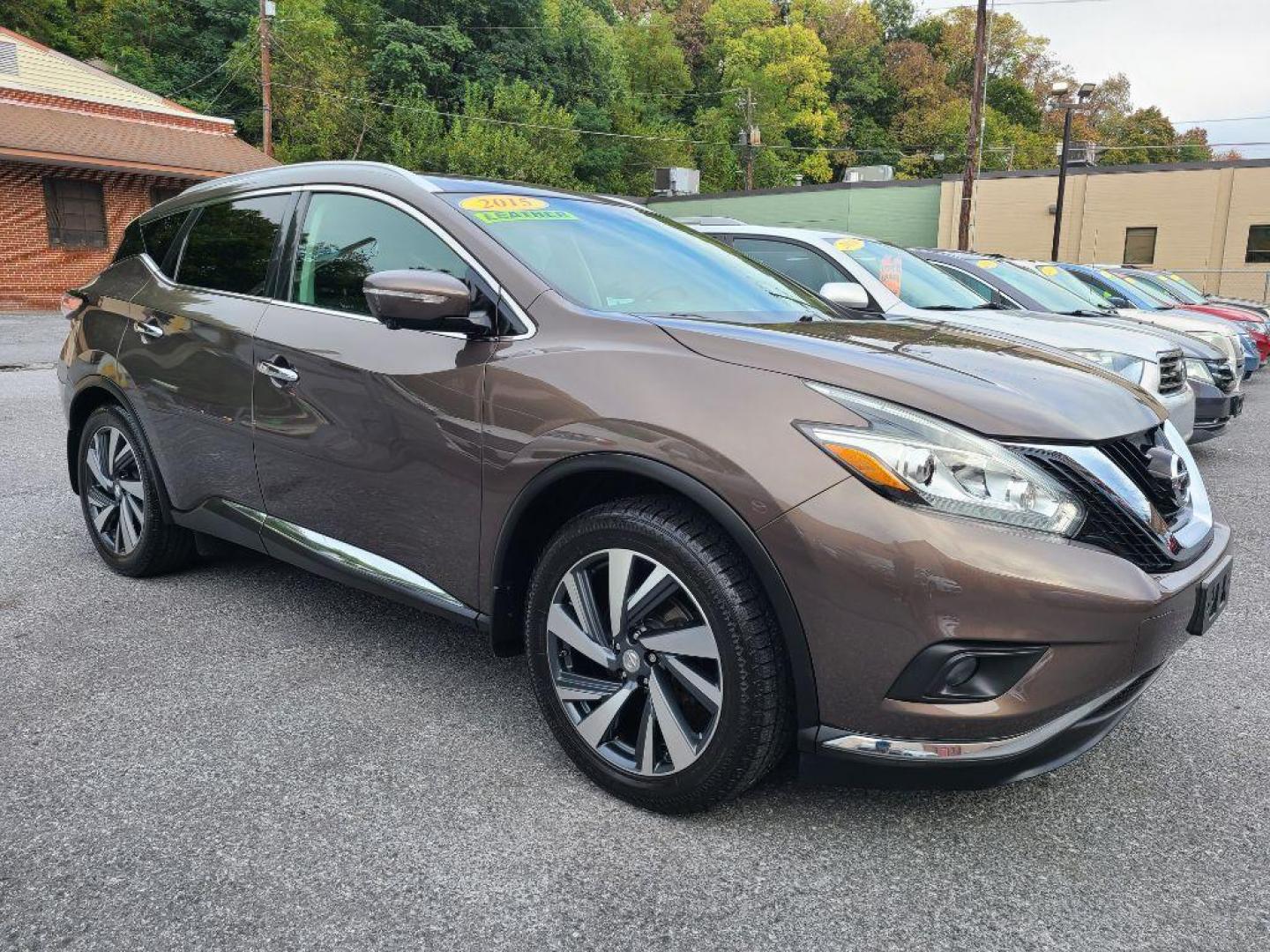 2015 BROWN NISSAN MURANO PLATINUM AWD (5N1AZ2MH8FN) with an 3.5L engine, Continuously Variable transmission, located at 7981 Paxton Street, Harrisburg, PA, 17111, (717) 561-2926, 40.261490, -76.749229 - WE FINANCE!!! Good Credit/ Bad Credit/ No Credit - ALL Trade-Ins Welcomed!!! ***Guaranteed Credit Approval*** APPLY ONLINE or CALL us TODAY ;) Please call us to discuss your cash and financing options. - Photo#5