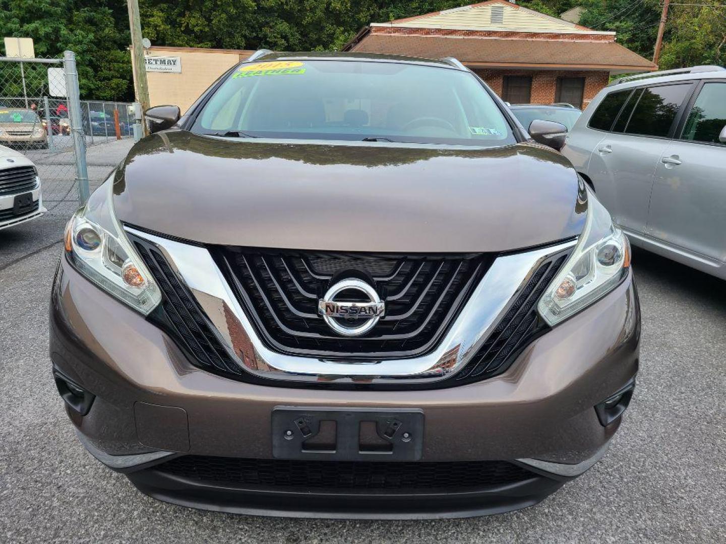 2015 BROWN NISSAN MURANO PLATINUM AWD (5N1AZ2MH8FN) with an 3.5L engine, Continuously Variable transmission, located at 7981 Paxton Street, Harrisburg, PA, 17111, (717) 561-2926, 40.261490, -76.749229 - WE FINANCE!!! Good Credit/ Bad Credit/ No Credit - ALL Trade-Ins Welcomed!!! ***Guaranteed Credit Approval*** APPLY ONLINE or CALL us TODAY ;) Please call us to discuss your cash and financing options. - Photo#6