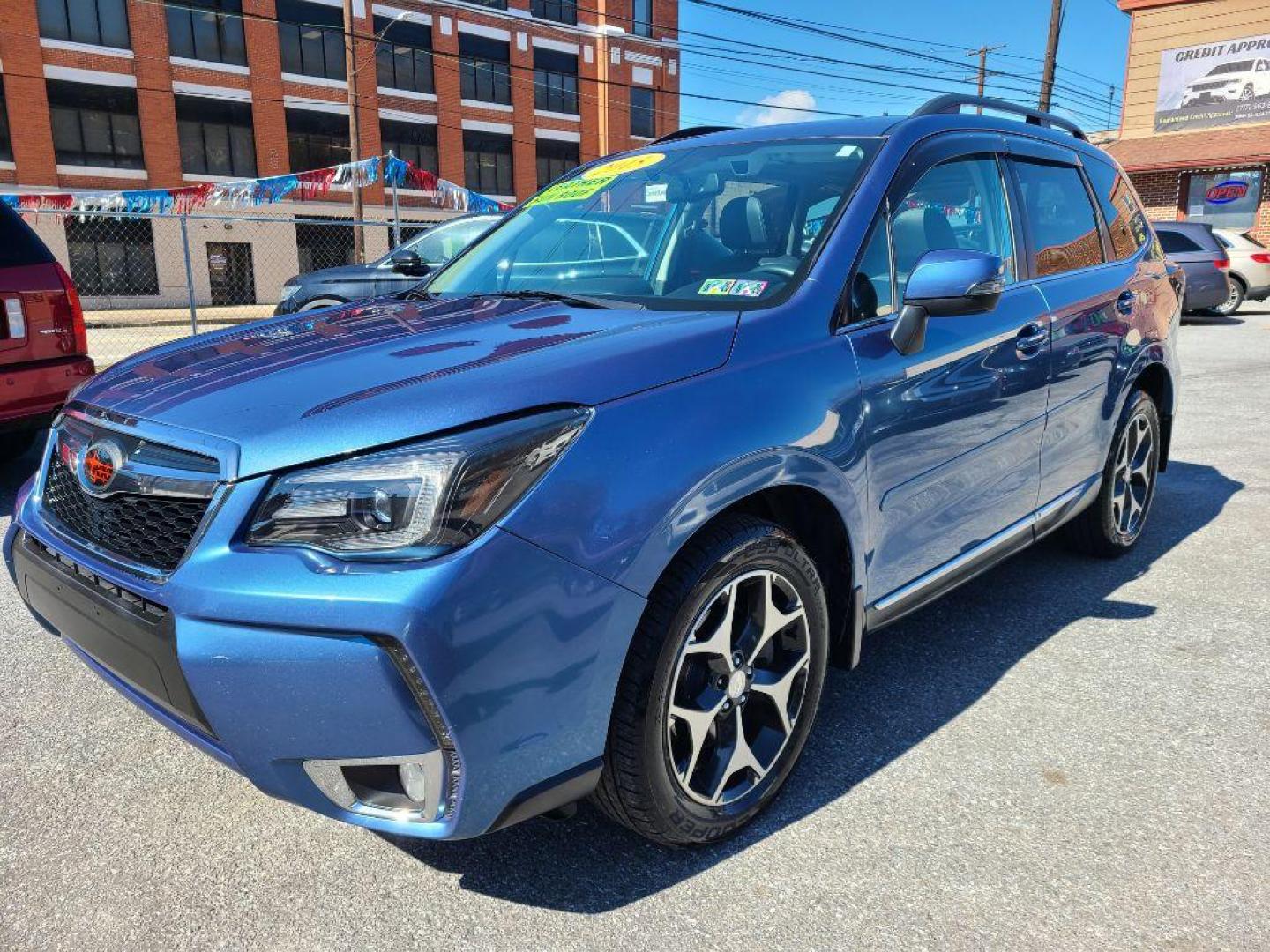 2015 BLUE SUBARU FORESTER 2.0XT TOURING (JF2SJGWC1FH) with an 2.0L engine, Continuously Variable transmission, located at 7981 Paxton Street, Harrisburg, PA, 17111, (717) 561-2926, 40.261490, -76.749229 - WE FINANCE!!! Good Credit/ Bad Credit/ No Credit - ALL Trade-Ins Welcomed!!! ***Guaranteed Credit Approval*** APPLY ONLINE or CALL us TODAY ;) Internet Prices and Marketplace Prices are SPECIAL discounted ***CASH DEALS*** Retail Prices are higher. Please call us to discuss your cash and finan - Photo#0