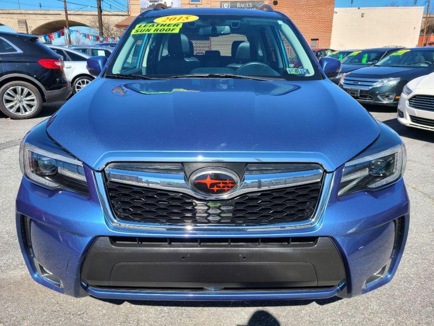 2015 BLUE SUBARU FORESTER 2.0XT TOURING (JF2SJGWC1FH) with an 2.0L engine, Continuously Variable transmission, located at 7981 Paxton Street, Harrisburg, PA, 17111, (717) 561-2926, 40.261490, -76.749229 - WE FINANCE!!! Good Credit/ Bad Credit/ No Credit - ALL Trade-Ins Welcomed!!! ***Guaranteed Credit Approval*** APPLY ONLINE or CALL us TODAY ;) Internet Prices and Marketplace Prices are SPECIAL discounted ***CASH DEALS*** Retail Prices are higher. Please call us to discuss your cash and finan - Photo#6