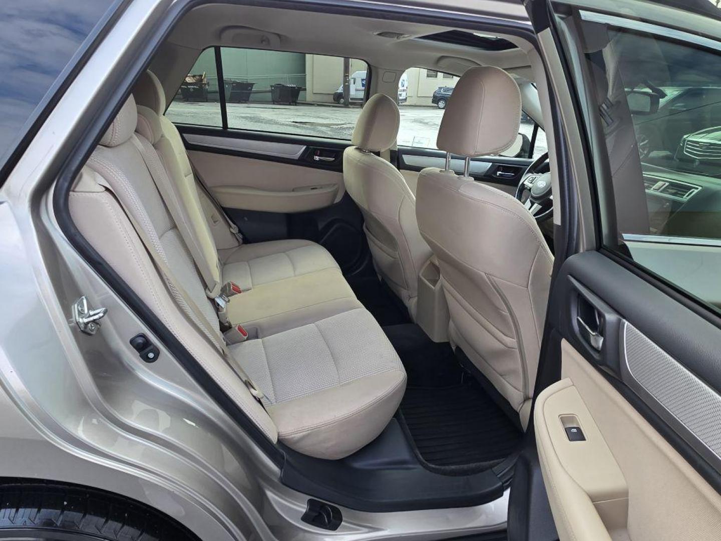 2015 TAN SUBARU OUTBACK 2.5I PREMIUM (4S4BSAEC5F3) with an 2.5L engine, Continuously Variable transmission, located at 7981 Paxton Street, Harrisburg, PA, 17111, (717) 561-2926, 40.261490, -76.749229 - WE FINANCE!!! Good Credit/ Bad Credit/ No Credit - ALL Trade-Ins Welcomed!!! ***Guaranteed Credit Approval*** APPLY ONLINE or CALL us TODAY ;) Please call us to discuss your cash and financing options. - Photo#10