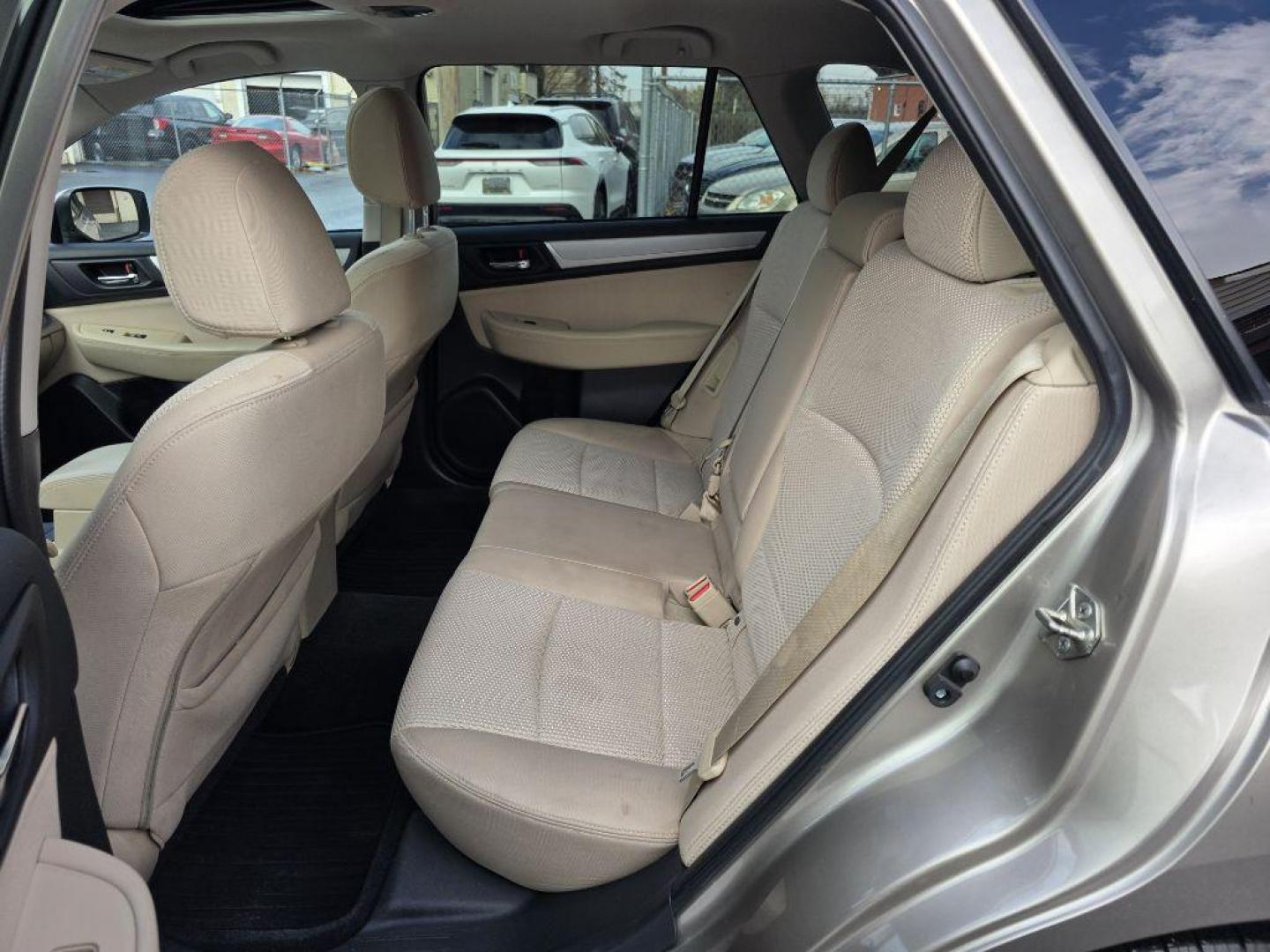 2015 TAN SUBARU OUTBACK 2.5I PREMIUM (4S4BSAEC5F3) with an 2.5L engine, Continuously Variable transmission, located at 7981 Paxton Street, Harrisburg, PA, 17111, (717) 561-2926, 40.261490, -76.749229 - WE FINANCE!!! Good Credit/ Bad Credit/ No Credit - ALL Trade-Ins Welcomed!!! ***Guaranteed Credit Approval*** APPLY ONLINE or CALL us TODAY ;) Please call us to discuss your cash and financing options. - Photo#12