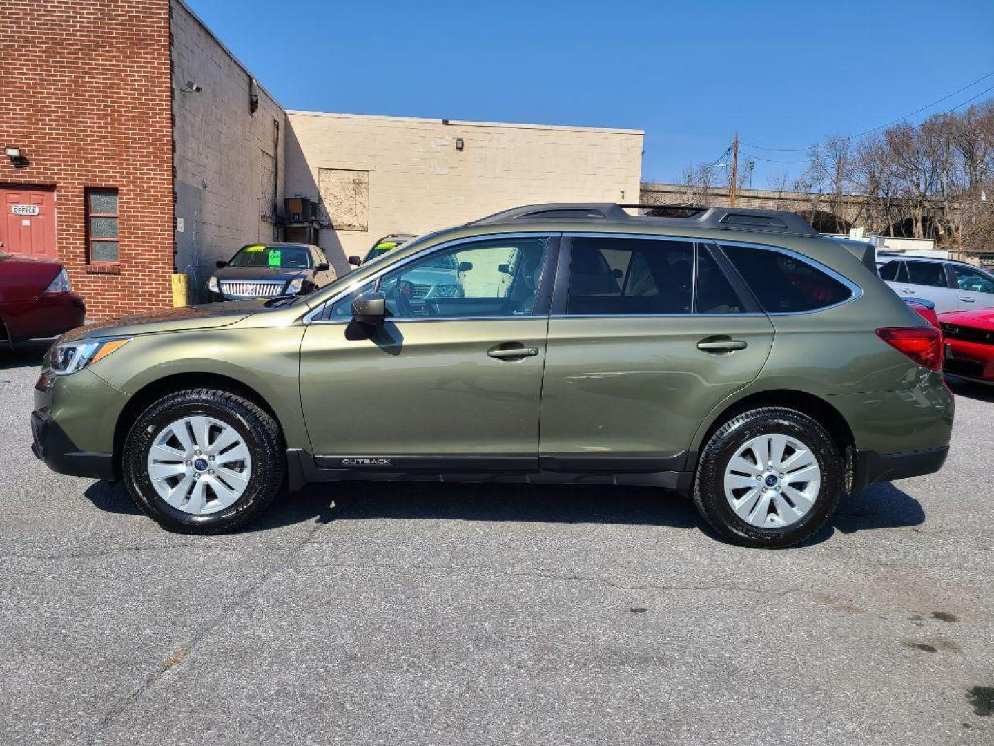2015 GREEN SUBARU OUTBACK 2.5I PREMIUM (4S4BSADC0F3) with an 2.5L engine, Continuously Variable transmission, located at 7981 Paxton Street, Harrisburg, PA, 17111, (717) 561-2926, 40.261490, -76.749229 - WE FINANCE!!! Good Credit/ Bad Credit/ No Credit - ALL Trade-Ins Welcomed!!! ***Guaranteed Credit Approval*** APPLY ONLINE or CALL us TODAY ;) Internet Prices and Marketplace Prices are SPECIAL discounted ***CASH DEALS*** Retail Prices are higher. Please call us to discuss your cash and finan - Photo#1