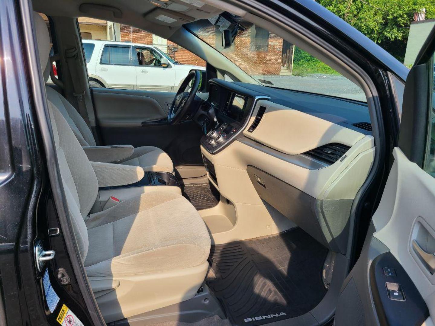 2015 BLACK TOYOTA SIENNA LE (5TDJK3DC3FS) with an 3.5L engine, Automatic transmission, located at 117 North Cameron Street, Harrisburg, PA, 17101, (717) 963-8962, 40.266762, -76.875259 - WE FINANCE!!! Good Credit/ Bad Credit/ No Credit - ALL Trade-Ins Welcomed!!! ***Guaranteed Credit Approval*** APPLY ONLINE or CALL us TODAY ;) Internet Prices and Marketplace Prices are SPECIAL discounted ***CASH DEALS*** Retail Prices are higher. Please call us to discuss your cash and finan - Photo#15