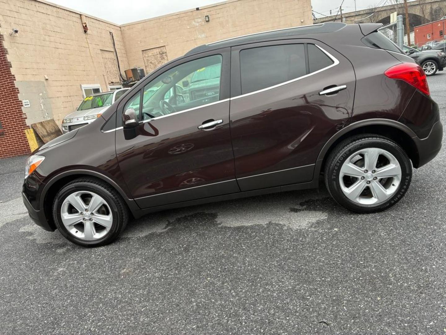 2016 BROWN BUICK ENCORE BASE (KL4CJASB1GB) with an 1.4L engine, Automatic transmission, located at 117 North Cameron Street, Harrisburg, PA, 17101, (717) 963-8962, 40.266762, -76.875259 - WE FINANCE!!! Good Credit/ Challenged Credit/ No Credit - ALL Trade-Ins Welcomed!!! APPLY ONLINE or CALL us TODAY ;) Please call us to discuss your cash and/or financing options. - Photo#1