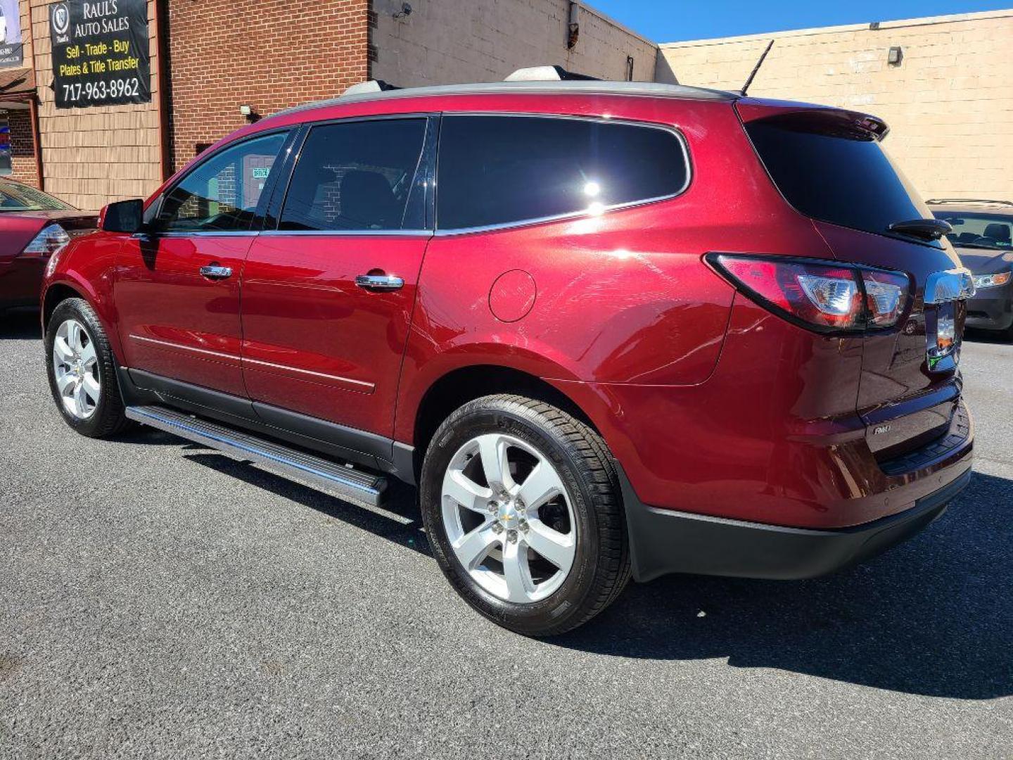 2016 RED CHEVROLET TRAVERSE LT (1GNKVGKD2GJ) with an 3.6L engine, Automatic transmission, located at 117 North Cameron Street, Harrisburg, PA, 17101, (717) 963-8962, 40.266762, -76.875259 - WE FINANCE!!! Good Credit/ Bad Credit/ No Credit - ALL Trade-Ins Welcomed!!! ***Guaranteed Credit Approval*** APPLY ONLINE or CALL us TODAY ;) Internet Prices and Marketplace Prices are SPECIAL discounted ***CASH DEALS*** Retail Prices are higher. Please call us to discuss your cash and finan - Photo#3