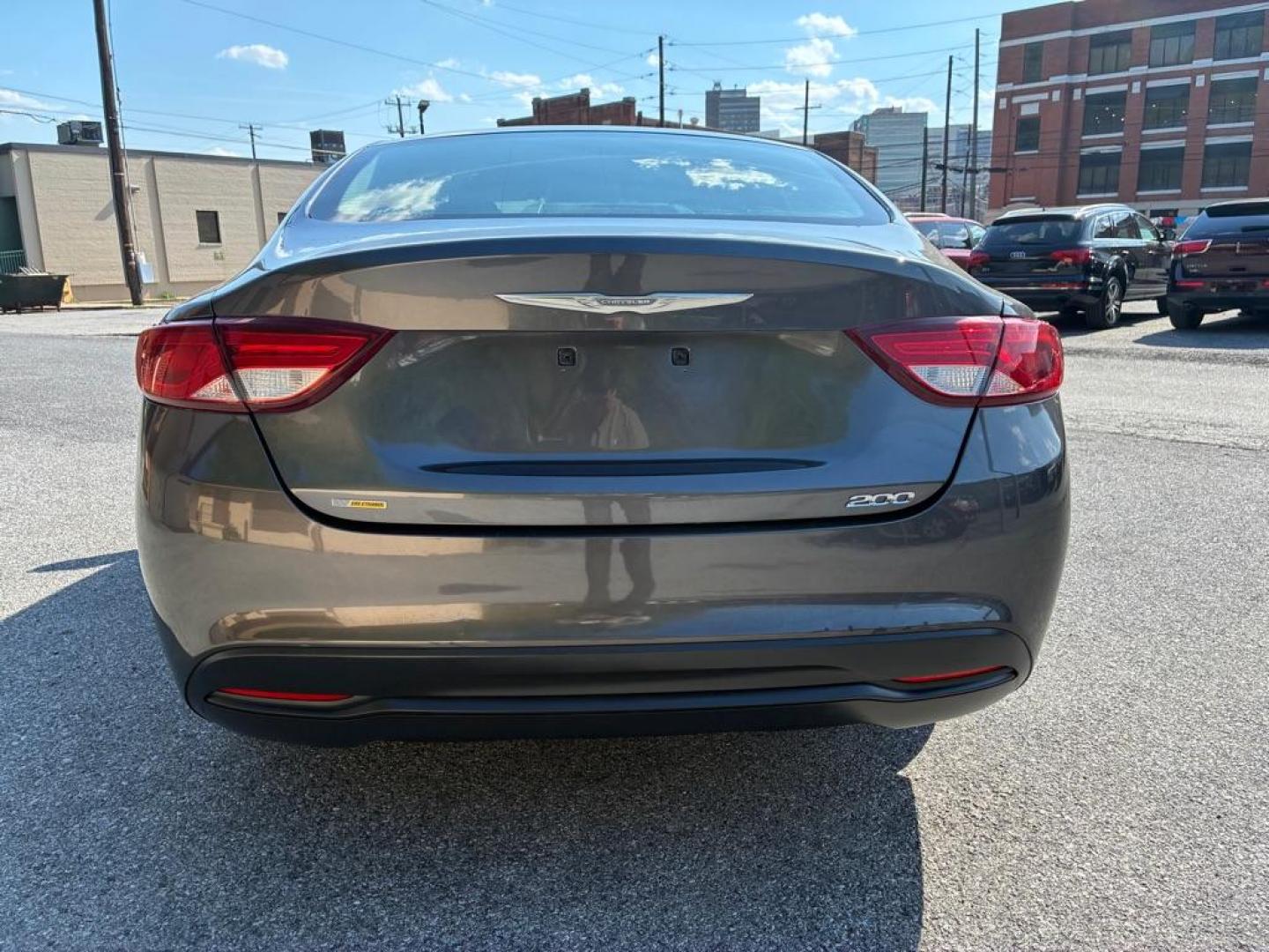 2016 GRAY CHRYSLER 200 LX (1C3CCCFB9GN) with an 2.4L engine, Automatic transmission, located at 117 North Cameron Street, Harrisburg, PA, 17101, (717) 963-8962, 40.266762, -76.875259 - WE FINANCE!!! MOST vehicles are available for financing. Good Credit/ Challenged Credit/ No Credit - ALL Trade-Ins Welcomed!!! APPLY ONLINE or CALL us TODAY Please call us to discuss your cash and/or financing options. Thanks for checking our inventory! We're here to help. - Photo#3