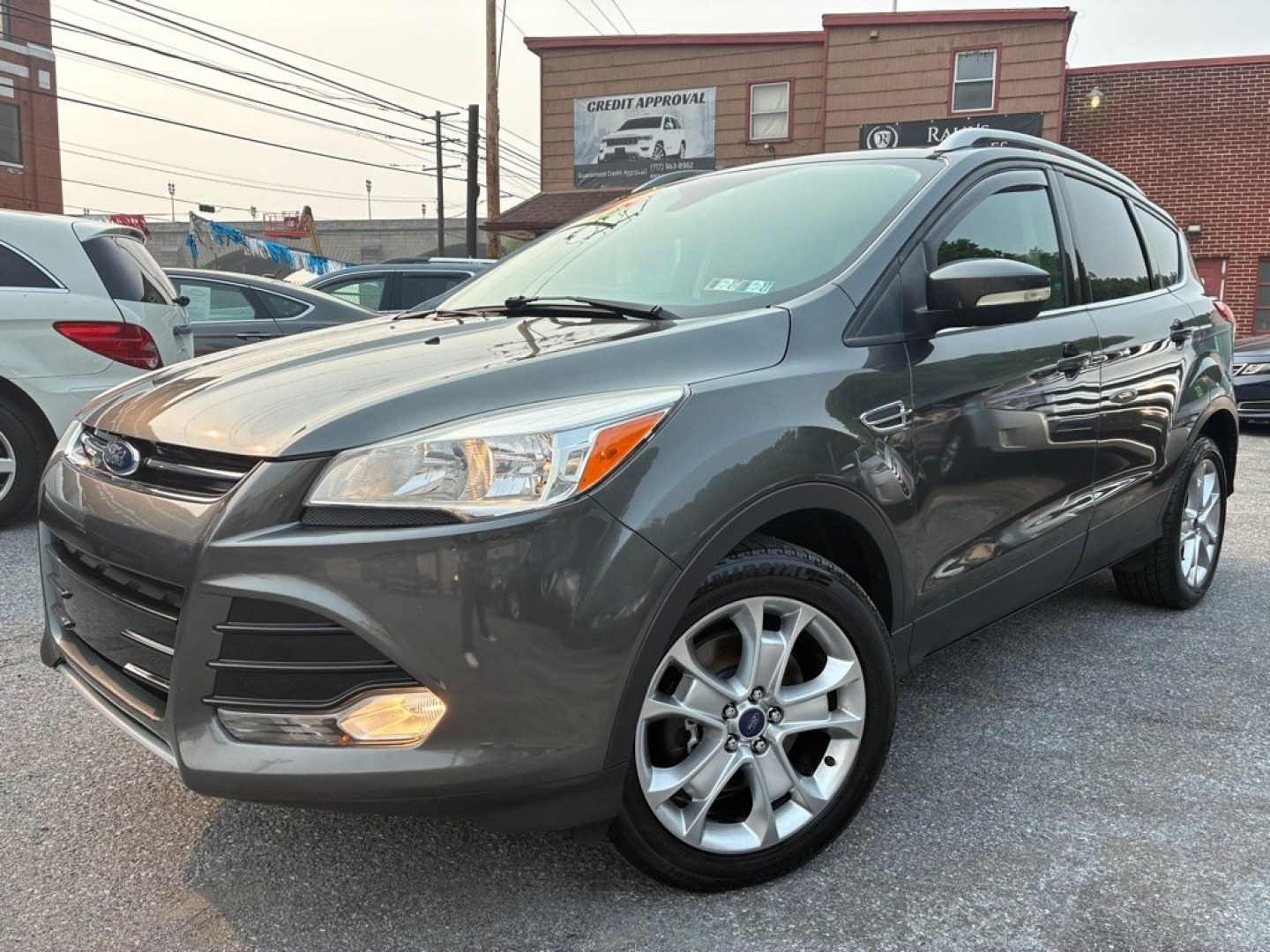 2016 GREY FORD ESCAPE TITANIUM (1FMCU9J9XGU) with an 2.0L engine, Automatic transmission, located at 117 North Cameron Street, Harrisburg, PA, 17101, (717) 963-8962, 40.266762, -76.875259 - WE FINANCE!!! MOST vehicles are available for financing. Good Credit/ Challenged Credit/ No Credit - ALL Trade-Ins Welcomed!!! APPLY ONLINE or CALL us TODAY Please call us to discuss your cash and/or financing options. Thanks for checking our inventory! We're here to help.- Photo#0
