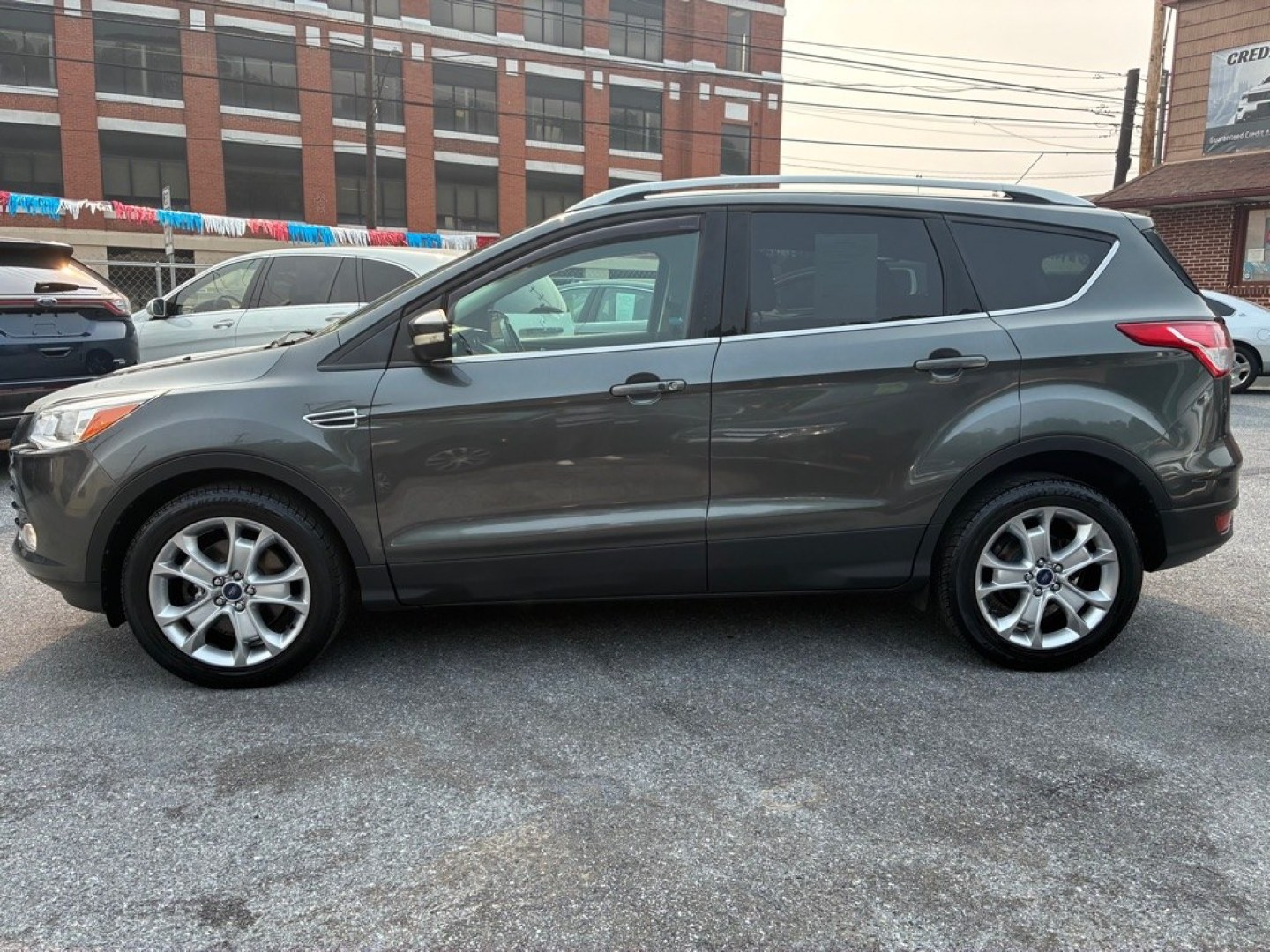 2016 GREY FORD ESCAPE TITANIUM (1FMCU9J9XGU) with an 2.0L engine, Automatic transmission, located at 117 North Cameron Street, Harrisburg, PA, 17101, (717) 963-8962, 40.266762, -76.875259 - WE FINANCE!!! MOST vehicles are available for financing. Good Credit/ Challenged Credit/ No Credit - ALL Trade-Ins Welcomed!!! APPLY ONLINE or CALL us TODAY Please call us to discuss your cash and/or financing options. Thanks for checking our inventory! We're here to help.- Photo#1
