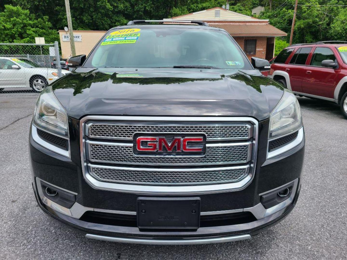 2016 BLACK GMC ACADIA DENALI (1GKKVTKD6GJ) with an 3.6L engine, Automatic transmission, located at 117 North Cameron Street, Harrisburg, PA, 17101, (717) 963-8962, 40.266762, -76.875259 - WE FINANCE!!! Good Credit/ Bad Credit/ No Credit - ALL Trade-Ins Welcomed!!! ***Guaranteed Credit Approval*** APPLY ONLINE or CALL us TODAY ;) Internet Prices and Marketplace Prices are SPECIAL discounted ***CASH DEALS*** Retail Prices are higher. Please call us to discuss your cash and finan - Photo#2