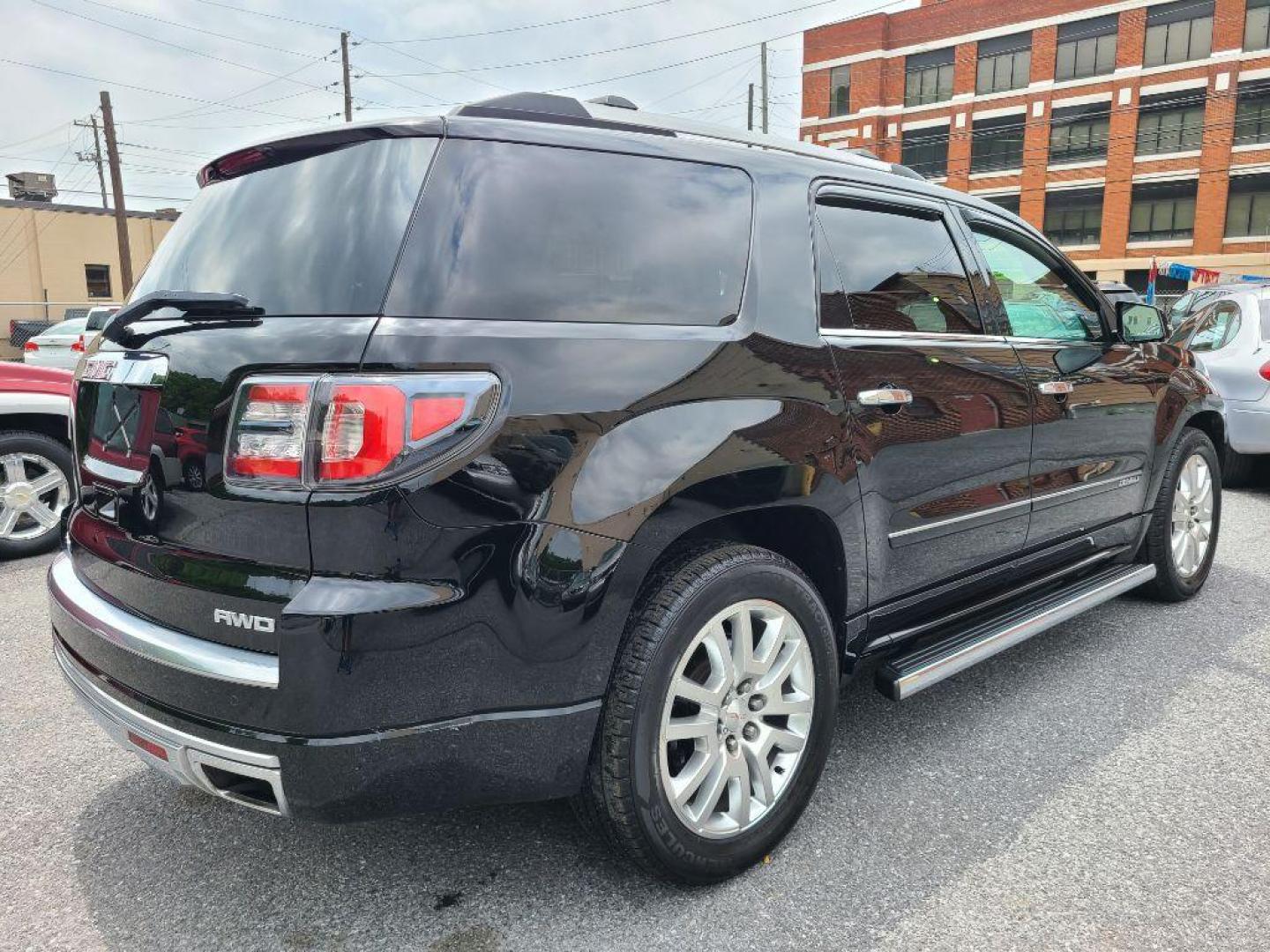 2016 BLACK GMC ACADIA DENALI (1GKKVTKD6GJ) with an 3.6L engine, Automatic transmission, located at 117 North Cameron Street, Harrisburg, PA, 17101, (717) 963-8962, 40.266762, -76.875259 - WE FINANCE!!! Good Credit/ Bad Credit/ No Credit - ALL Trade-Ins Welcomed!!! ***Guaranteed Credit Approval*** APPLY ONLINE or CALL us TODAY ;) Internet Prices and Marketplace Prices are SPECIAL discounted ***CASH DEALS*** Retail Prices are higher. Please call us to discuss your cash and finan - Photo#3