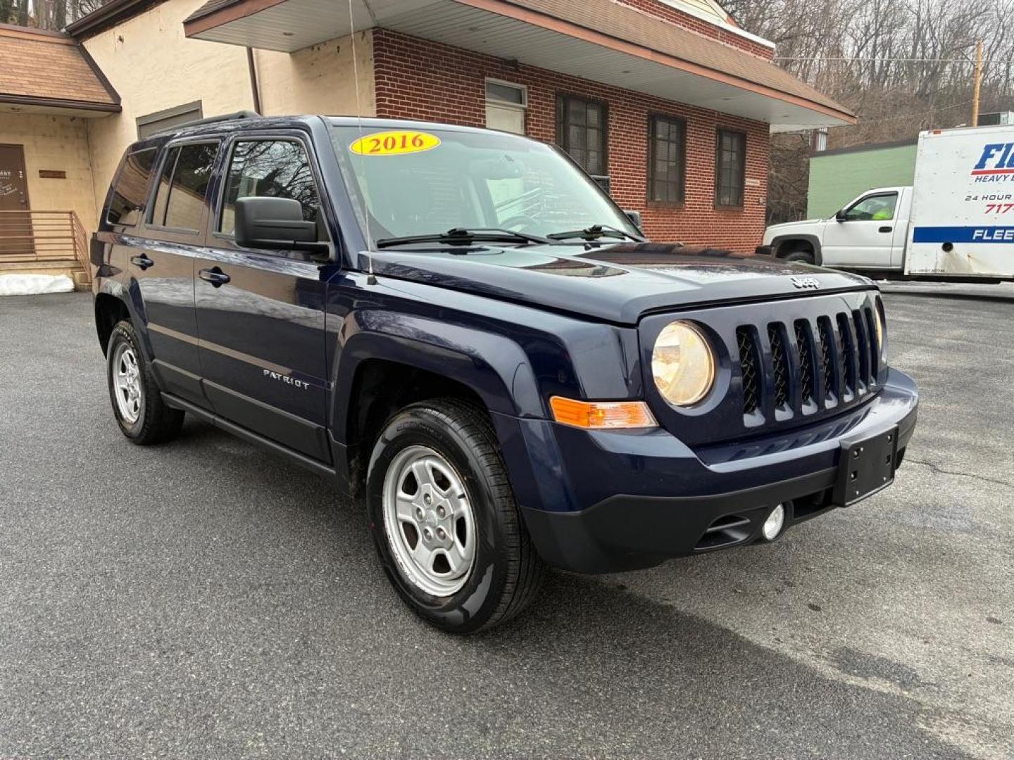 2016 BLUE JEEP PATRIOT SPORT (1C4NJRBB7GD) with an 2.4L engine, Continuously Variable transmission, located at 117 North Cameron Street, Harrisburg, PA, 17101, (717) 963-8962, 40.266762, -76.875259 - WE FINANCE!!! Good Credit/ Challenged Credit/ No Credit - ALL Trade-Ins Welcomed!!! APPLY ONLINE or CALL us TODAY ;) Please call us to discuss your cash and/or financing options. - Photo#6