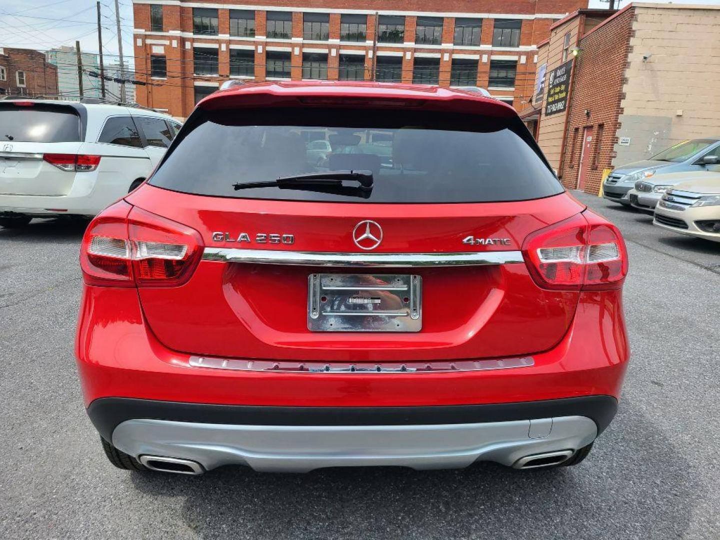 2016 RED MERCEDES-BENZ GLA 250 4MATIC (WDCTG4GB4GJ) with an 2.0L engine, Automatic transmission, located at 117 North Cameron Street, Harrisburg, PA, 17101, (717) 963-8962, 40.266762, -76.875259 - WE FINANCE!!! Good Credit/ Bad Credit/ No Credit - ALL Trade-Ins Welcomed!!! ***Guaranteed Credit Approval*** APPLY ONLINE or CALL us TODAY ;) Internet Prices and Marketplace Prices are SPECIAL discounted ***CASH DEALS*** Retail Prices are higher. Please call us to discuss your cash and finan - Photo#3