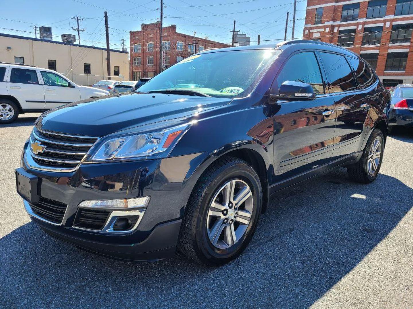 2017 BLUE CHEVROLET TRAVERSE LT (1GNKVGKD9HJ) with an 3.6L engine, Automatic transmission, located at 117 North Cameron Street, Harrisburg, PA, 17101, (717) 963-8962, 40.266762, -76.875259 - WE FINANCE!!! Good Credit/ Bad Credit/ No Credit - ALL Trade-Ins Welcomed!!! ***Guaranteed Credit Approval*** APPLY ONLINE or CALL us TODAY ;) Internet Prices and Marketplace Prices are SPECIAL discounted ***CASH DEALS*** Retail Prices are higher. Please call us to discuss your cash and finan - Photo#0
