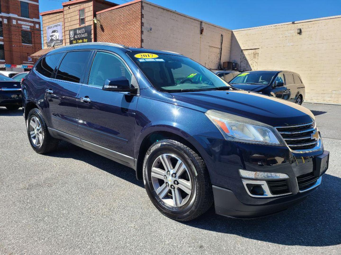 2017 BLUE CHEVROLET TRAVERSE LT (1GNKVGKD9HJ) with an 3.6L engine, Automatic transmission, located at 117 North Cameron Street, Harrisburg, PA, 17101, (717) 963-8962, 40.266762, -76.875259 - WE FINANCE!!! Good Credit/ Bad Credit/ No Credit - ALL Trade-Ins Welcomed!!! ***Guaranteed Credit Approval*** APPLY ONLINE or CALL us TODAY ;) Internet Prices and Marketplace Prices are SPECIAL discounted ***CASH DEALS*** Retail Prices are higher. Please call us to discuss your cash and finan - Photo#6