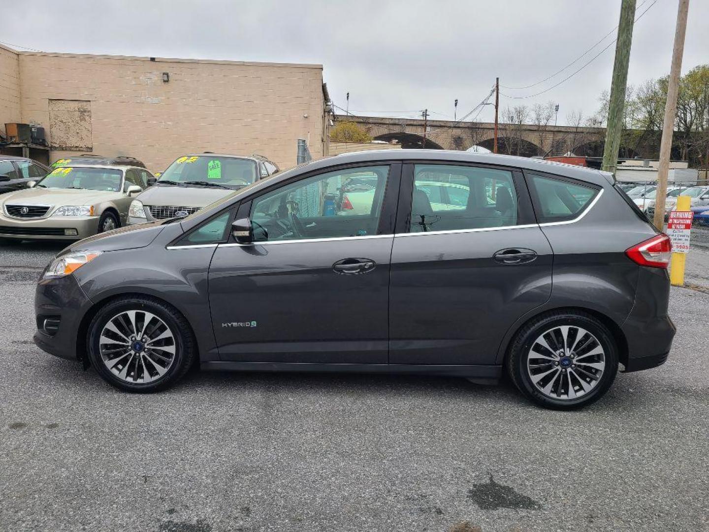 2017 GRAY FORD C-MAX TITANIUM (1FADP5DU5HL) with an 2.0L engine, Continuously Variable transmission, located at 7981 Paxton Street, Harrisburg, PA, 17111, (717) 561-2926, 40.261490, -76.749229 - WE FINANCE!!! Good Credit/ Bad Credit/ No Credit - ALL Trade-Ins Welcomed!!! ***Guaranteed Credit Approval*** APPLY ONLINE or CALL us TODAY ;) Internet Prices and Marketplace Prices are SPECIAL discounted ***CASH DEALS*** Retail Prices are higher. Please call us to discuss your cash and finan - Photo#1