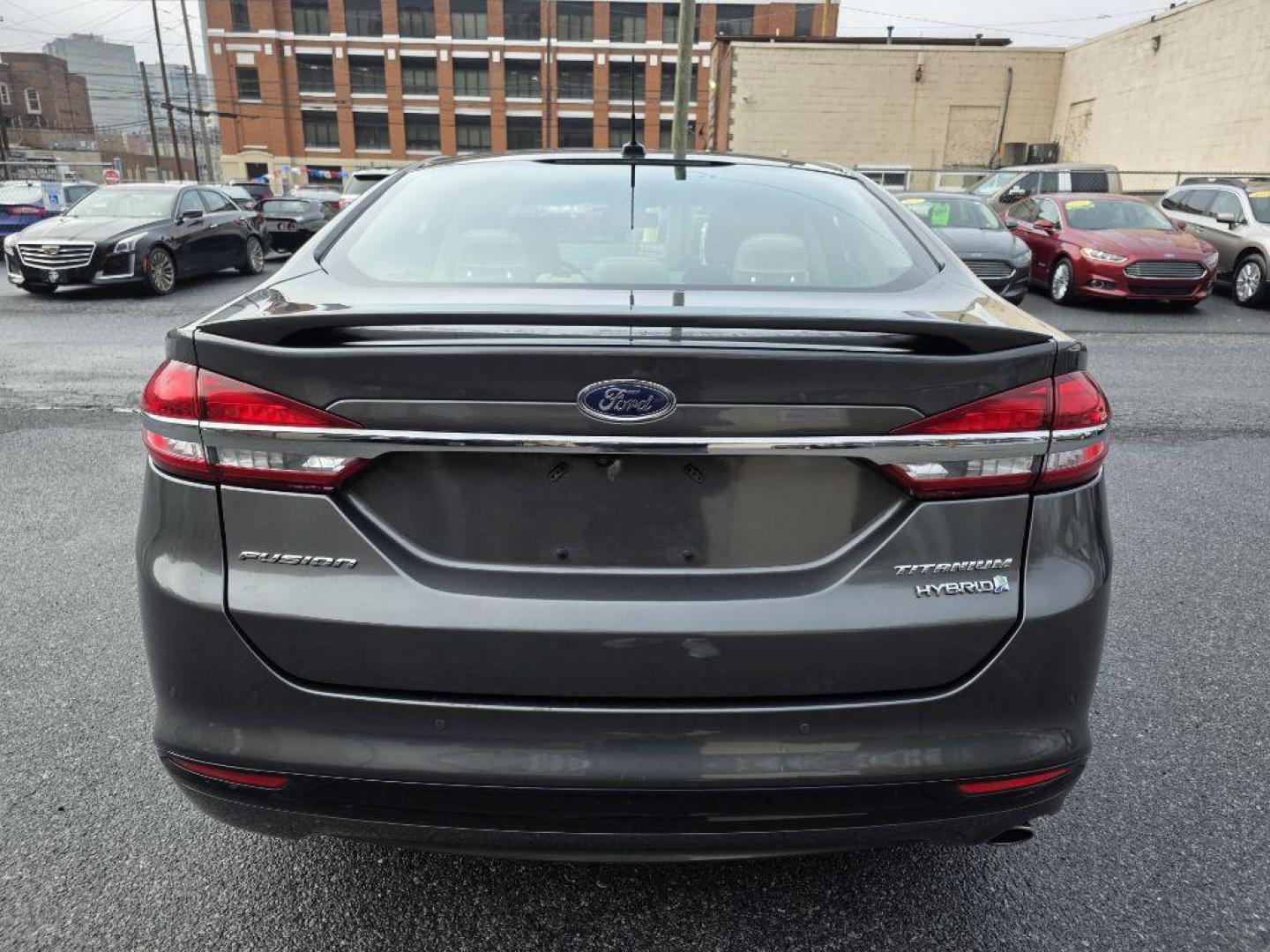 2017 GRAY FORD FUSION TITANIUM HEV (3FA6P0RU8HR) with an 2.0L engine, Continuously Variable transmission, located at 117 North Cameron Street, Harrisburg, PA, 17101, (717) 963-8962, 40.266762, -76.875259 - WE FINANCE!!! Good Credit/ Bad Credit/ No Credit - ALL Trade-Ins Welcomed!!! ***Guaranteed Credit Approval*** APPLY ONLINE or CALL us TODAY ;) Please call us to discuss your cash and financing options. - Photo#9