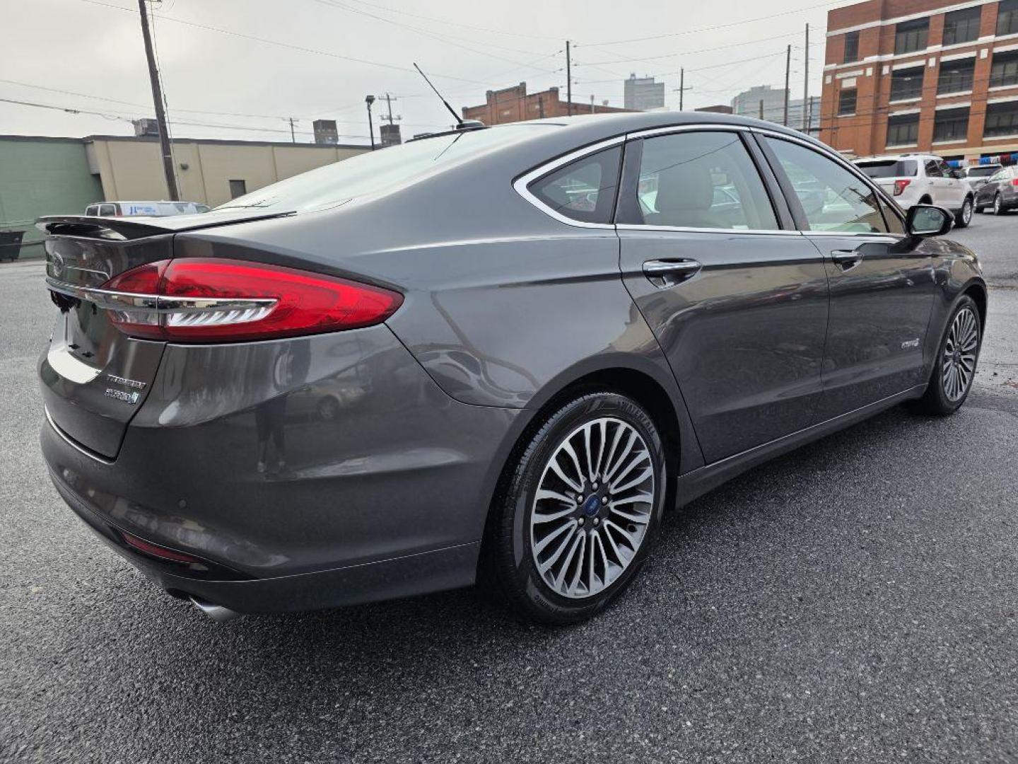 2017 GRAY FORD FUSION TITANIUM HEV (3FA6P0RU8HR) with an 2.0L engine, Continuously Variable transmission, located at 117 North Cameron Street, Harrisburg, PA, 17101, (717) 963-8962, 40.266762, -76.875259 - WE FINANCE!!! Good Credit/ Bad Credit/ No Credit - ALL Trade-Ins Welcomed!!! ***Guaranteed Credit Approval*** APPLY ONLINE or CALL us TODAY ;) Please call us to discuss your cash and financing options. - Photo#10