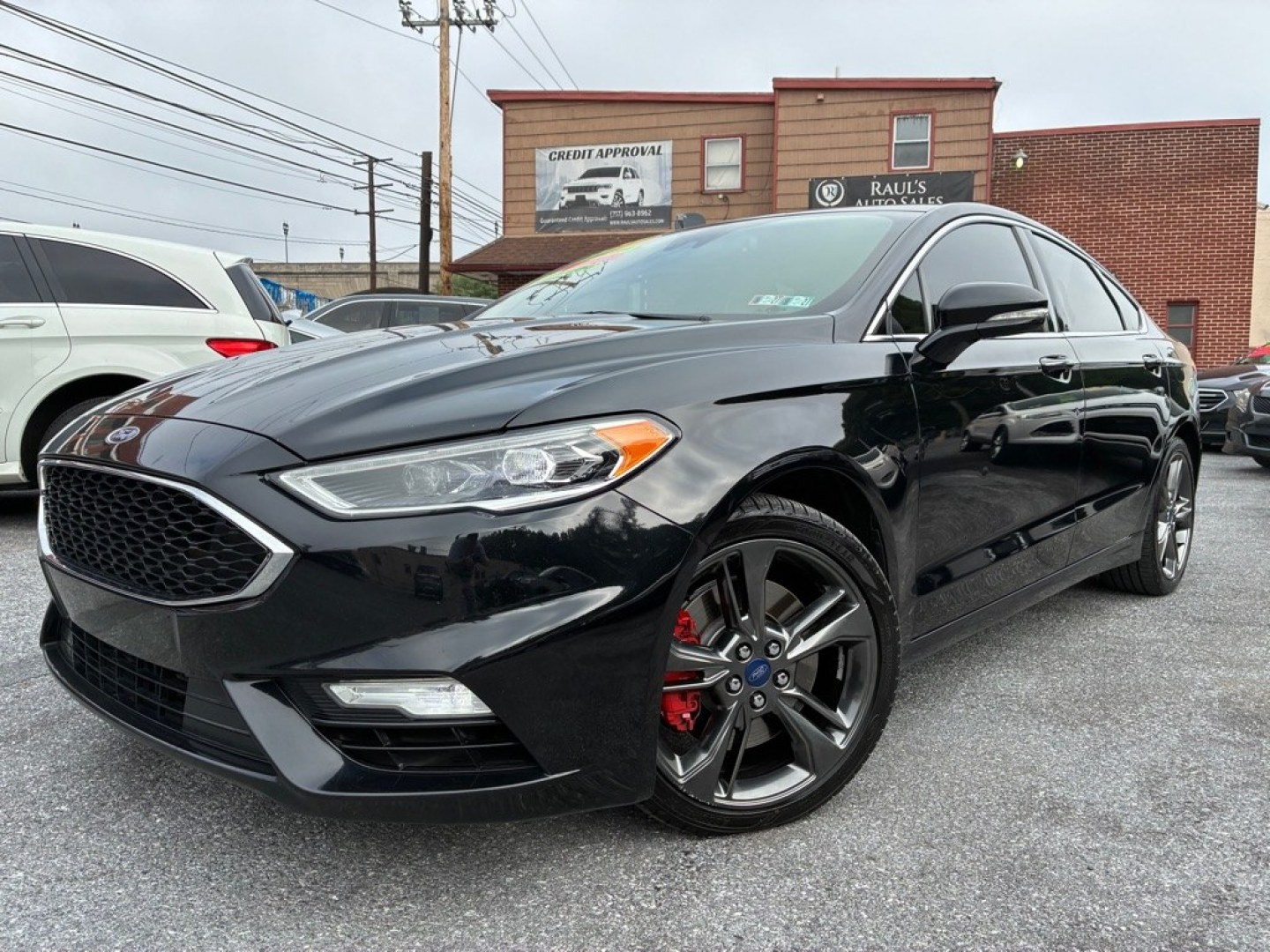 2017 BLACK FORD FUSION SPORT (3FA6P0VP3HR) with an 2.7L engine, Automatic transmission, located at 117 North Cameron Street, Harrisburg, PA, 17101, (717) 963-8962, 40.266762, -76.875259 - WE FINANCE!!! MOST vehicles are available for financing. Good Credit/ Challenged Credit/ No Credit - ALL Trade-Ins Welcomed!!! APPLY ONLINE or CALL us TODAY Please call us to discuss your cash and/or financing options. Thanks for checking our inventory! We're here to help.- Photo#0