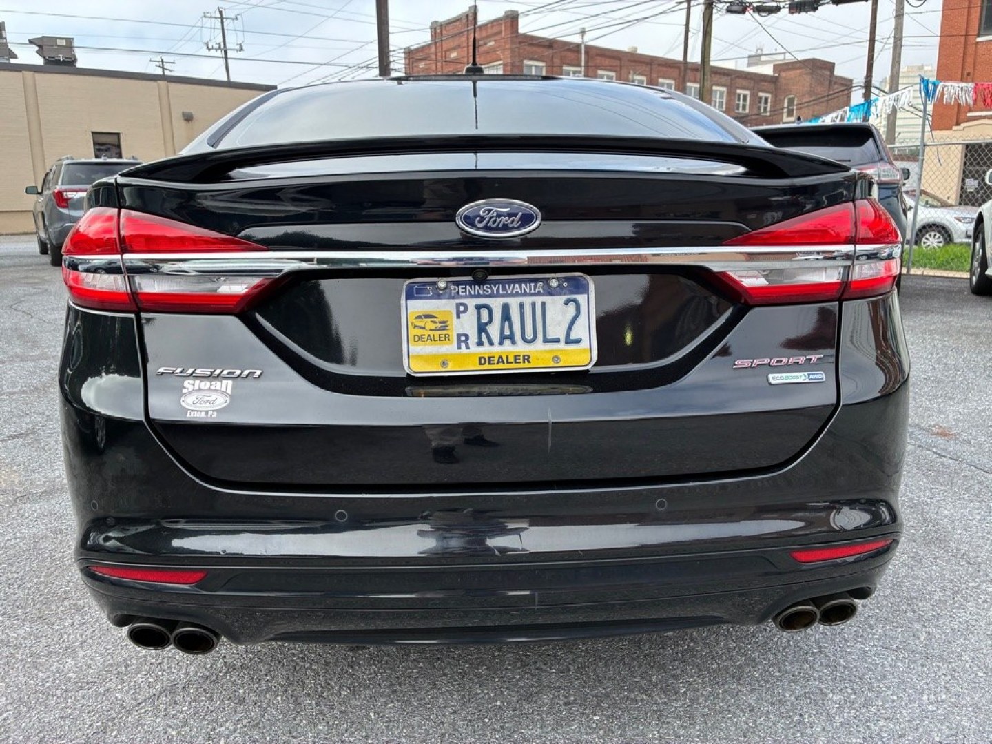 2017 BLACK FORD FUSION SPORT (3FA6P0VP3HR) with an 2.7L engine, Automatic transmission, located at 117 North Cameron Street, Harrisburg, PA, 17101, (717) 963-8962, 40.266762, -76.875259 - WE FINANCE!!! MOST vehicles are available for financing. Good Credit/ Challenged Credit/ No Credit - ALL Trade-Ins Welcomed!!! APPLY ONLINE or CALL us TODAY Please call us to discuss your cash and/or financing options. Thanks for checking our inventory! We're here to help.- Photo#3