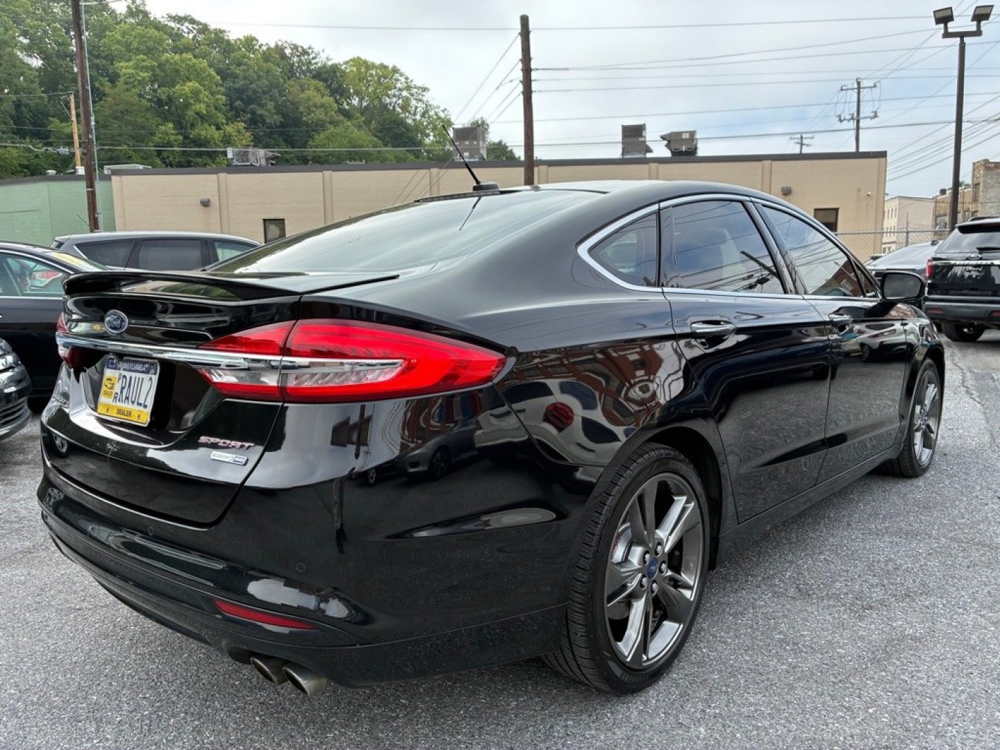 2017 BLACK FORD FUSION SPORT (3FA6P0VP3HR) with an 2.7L engine, Automatic transmission, located at 117 North Cameron Street, Harrisburg, PA, 17101, (717) 963-8962, 40.266762, -76.875259 - WE FINANCE!!! MOST vehicles are available for financing. Good Credit/ Challenged Credit/ No Credit - ALL Trade-Ins Welcomed!!! APPLY ONLINE or CALL us TODAY Please call us to discuss your cash and/or financing options. Thanks for checking our inventory! We're here to help.- Photo#4