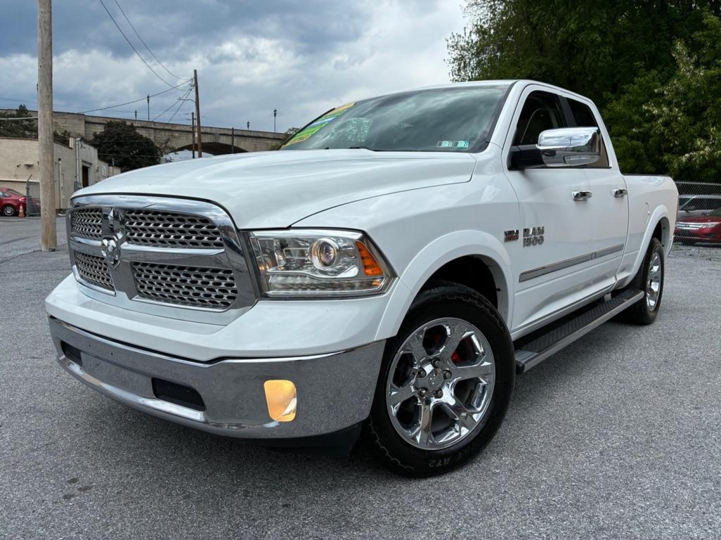 2017 WHITE RAM 1500 LARAMIE (1C6RR7JT4HS) with an 5.7L engine, Automatic transmission, located at 117 North Cameron Street, Harrisburg, PA, 17101, (717) 963-8962, 40.266762, -76.875259 - WE FINANCE!!! MOST vehicles are available for financing. Good Credit/ Challenged Credit/ No Credit - ALL Trade-Ins Welcomed!!! APPLY ONLINE or CALL us TODAY Please call us to discuss your cash and/or financing options. Thanks for checking our inventory! We're here to help. - Photo#0