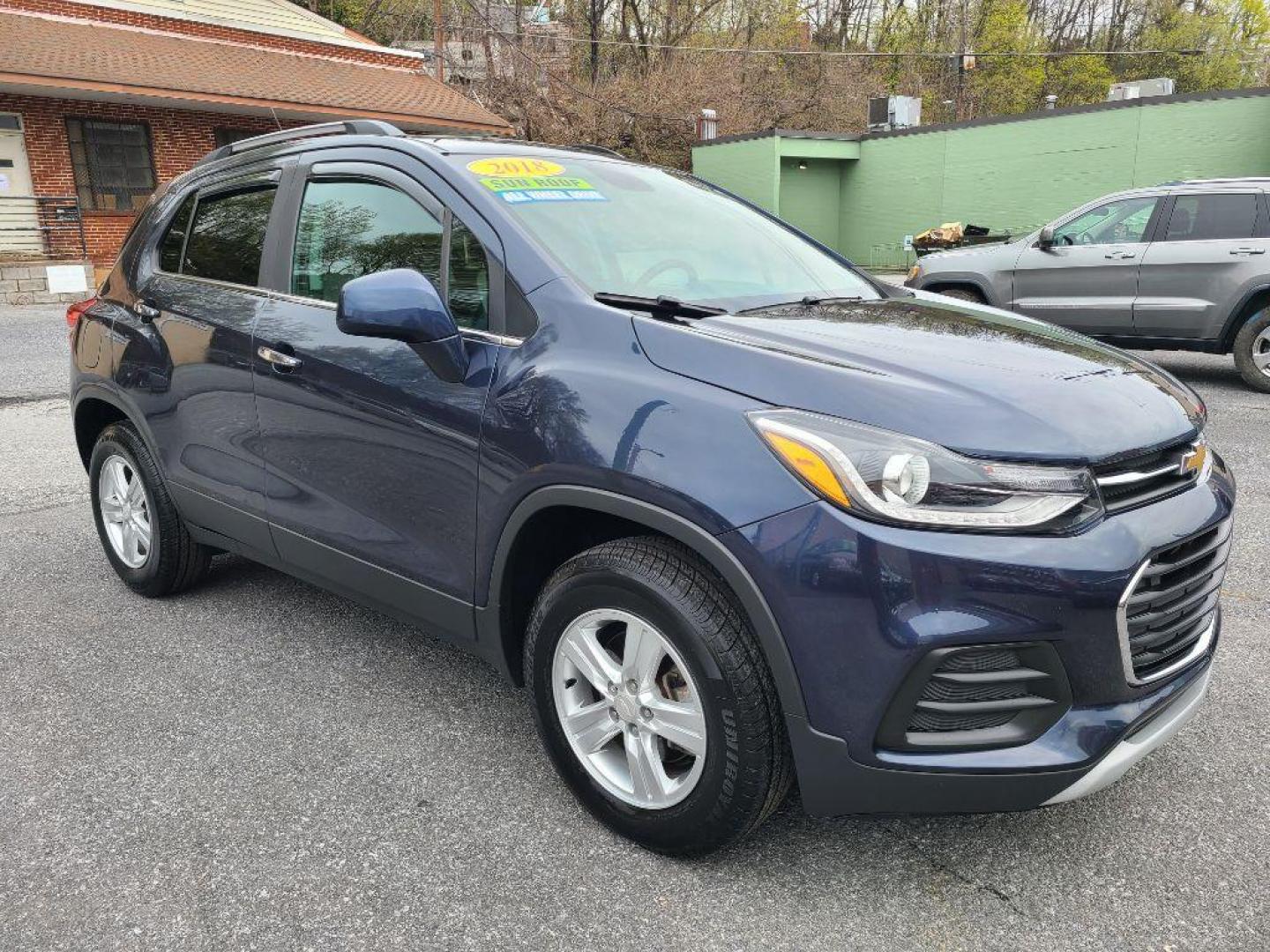 2018 BLUE CHEVROLET TRAX 1LT (3GNCJPSB0JL) with an 1.4L engine, Automatic transmission, located at 7981 Paxton Street, Harrisburg, PA, 17111, (717) 561-2926, 40.261490, -76.749229 - WE FINANCE!!! Good Credit/ Bad Credit/ No Credit - ALL Trade-Ins Welcomed!!! ***Guaranteed Credit Approval*** APPLY ONLINE or CALL us TODAY ;) Internet Prices and Marketplace Prices are SPECIAL discounted ***CASH DEALS*** Retail Prices are higher. Please call us to discuss your cash and finan - Photo#5