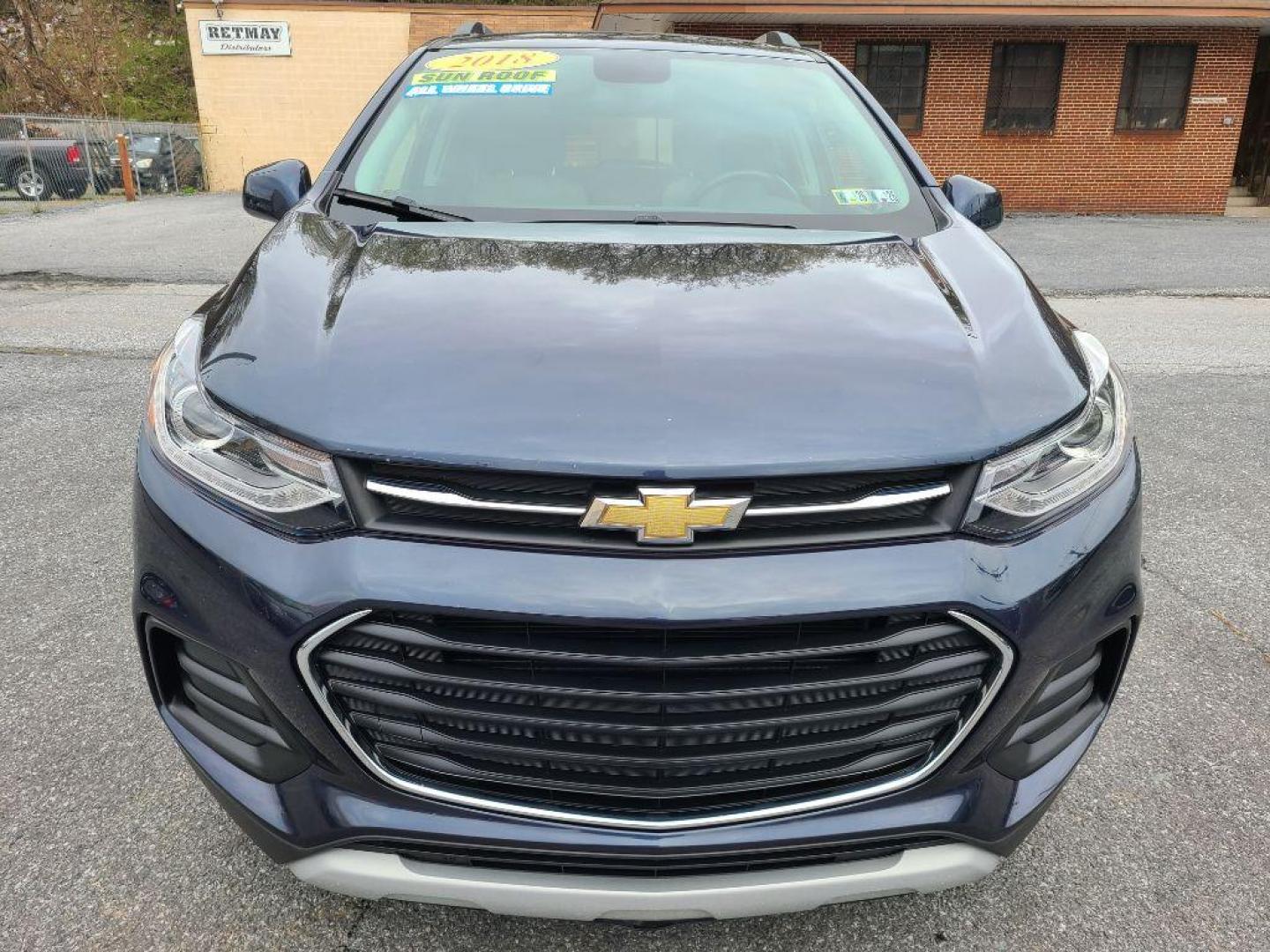 2018 BLUE CHEVROLET TRAX 1LT (3GNCJPSB0JL) with an 1.4L engine, Automatic transmission, located at 7981 Paxton Street, Harrisburg, PA, 17111, (717) 561-2926, 40.261490, -76.749229 - WE FINANCE!!! Good Credit/ Bad Credit/ No Credit - ALL Trade-Ins Welcomed!!! ***Guaranteed Credit Approval*** APPLY ONLINE or CALL us TODAY ;) Internet Prices and Marketplace Prices are SPECIAL discounted ***CASH DEALS*** Retail Prices are higher. Please call us to discuss your cash and finan - Photo#6