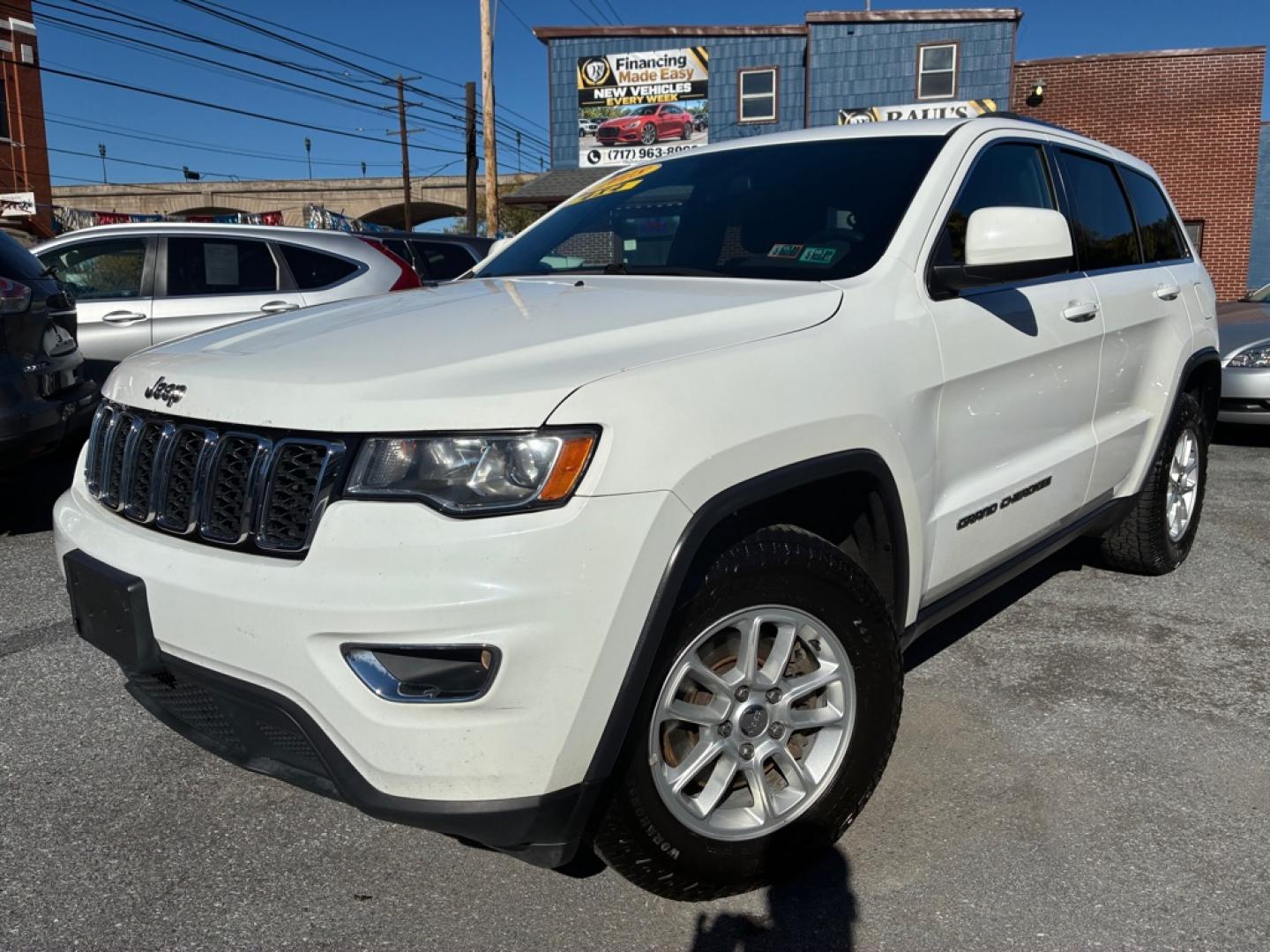 2018 WHITE JEEP GRAND CHEROKEE LAREDO (1C4RJFAG4JC) with an 3.6L engine, Automatic transmission, located at 117 North Cameron Street, Harrisburg, PA, 17101, (717) 963-8962, 40.266762, -76.875259 - WE FINANCE!!! MOST vehicles are available for financing. Good Credit/ Challenged Credit/ No Credit - ALL Trade-Ins Welcomed!!! APPLY ONLINE or CALL us TODAY Please call us to discuss your cash and/or financing options. Thanks for checking our inventory! We're here to help.- Photo#0