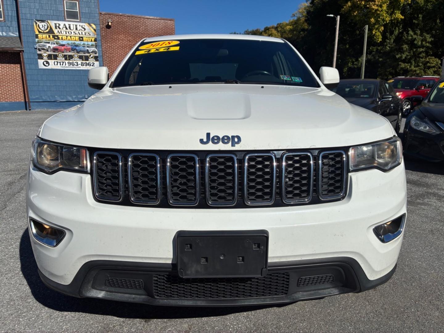 2018 WHITE JEEP GRAND CHEROKEE LAREDO (1C4RJFAG4JC) with an 3.6L engine, Automatic transmission, located at 117 North Cameron Street, Harrisburg, PA, 17101, (717) 963-8962, 40.266762, -76.875259 - WE FINANCE!!! MOST vehicles are available for financing. Good Credit/ Challenged Credit/ No Credit - ALL Trade-Ins Welcomed!!! APPLY ONLINE or CALL us TODAY Please call us to discuss your cash and/or financing options. Thanks for checking our inventory! We're here to help.- Photo#7