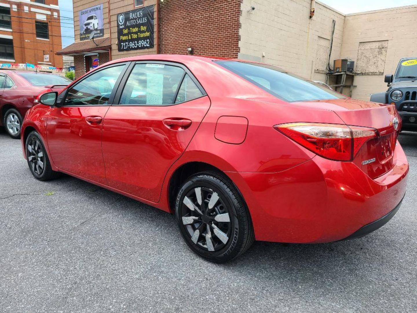2018 RED TOYOTA COROLLA LE (2T1BURHE5JC) with an 1.8L engine, Continuously Variable transmission, located at 117 North Cameron Street, Harrisburg, PA, 17101, (717) 963-8962, 40.266762, -76.875259 - WE FINANCE!!! Good Credit/ Bad Credit/ No Credit - ALL Trade-Ins Welcomed!!! ***Guaranteed Credit Approval*** APPLY ONLINE or CALL us TODAY ;) Internet Prices and Marketplace Prices are SPECIAL discounted ***CASH DEALS*** Retail Prices are higher. Please call us to discuss your cash and finan - Photo#2