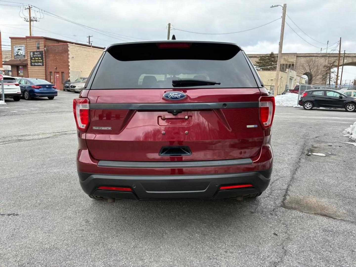 2019 RED FORD EXPLORER POLICE INTERCEPTOR (1FM5K8AR4KG) with an 3.7L engine, Automatic transmission, located at 117 North Cameron Street, Harrisburg, PA, 17101, (717) 963-8962, 40.266762, -76.875259 - WE FINANCE!!! Good Credit/ Challenged Credit/ No Credit - ALL Trade-Ins Welcomed!!! APPLY ONLINE or CALL us TODAY ;) Please call us to discuss your cash and/or financing options. - Photo#3