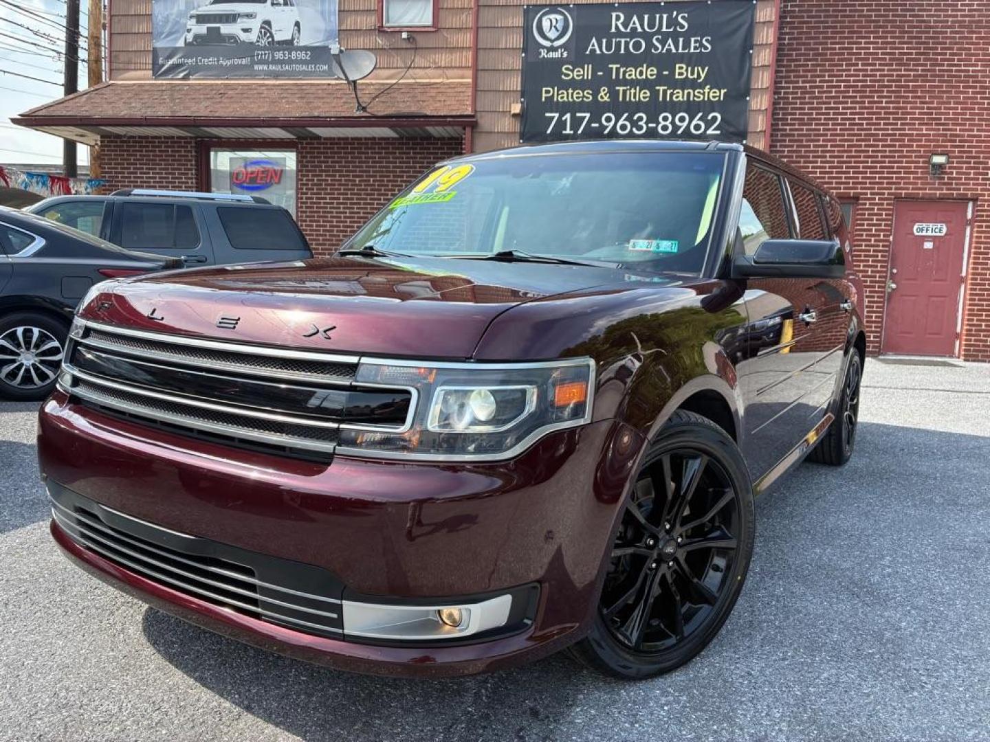 2019 BURGAN FORD FLEX LIMITED (2FMHK6DT5KB) with an 3.5L engine, Automatic transmission, located at 117 North Cameron Street, Harrisburg, PA, 17101, (717) 963-8962, 40.266762, -76.875259 - WE FINANCE!!! MOST vehicles are available for financing. Good Credit/ Challenged Credit/ No Credit - ALL Trade-Ins Welcomed!!! APPLY ONLINE or CALL us TODAY Please call us to discuss your cash and/or financing options. Thanks for checking our inventory! We're here to help.- Photo#0