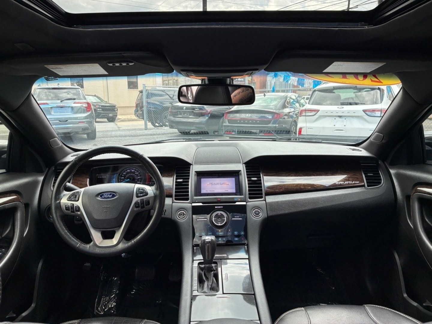 2019 SILVER FORD TAURUS LIMITED (1FAHP2F81KG) with an 3.5L engine, Automatic transmission, located at 117 North Cameron Street, Harrisburg, PA, 17101, (717) 963-8962, 40.266762, -76.875259 - Value Added Options - Installed Navigation System Sun/Moonroof Value Added Options - Standard Automatic Highbeams Auxiliary Audio Input Back-Up Camera Blind Spot Monitor Bluetooth Connection Cooled Front Seat Cross-Traffic Alert Dual A/C Hands-Free Liftgate Heated Front Seat Heated M- Photo#12