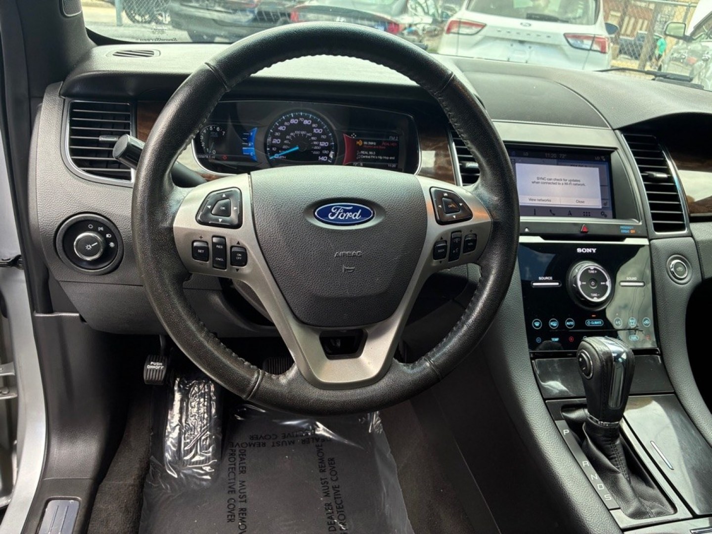 2019 SILVER FORD TAURUS LIMITED (1FAHP2F81KG) with an 3.5L engine, Automatic transmission, located at 117 North Cameron Street, Harrisburg, PA, 17101, (717) 963-8962, 40.266762, -76.875259 - Value Added Options - Installed Navigation System Sun/Moonroof Value Added Options - Standard Automatic Highbeams Auxiliary Audio Input Back-Up Camera Blind Spot Monitor Bluetooth Connection Cooled Front Seat Cross-Traffic Alert Dual A/C Hands-Free Liftgate Heated Front Seat Heated M- Photo#14