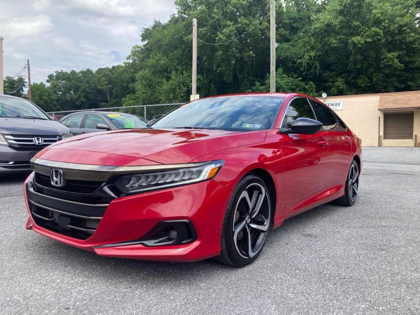 2021 RED HONDA ACCORD SPORT SE (1HGCV1F48MA) with an 1.5L engine, Automatic transmission, located at 7981 Paxton Street, Harrisburg, PA, 17111, (717) 561-2926, 40.261490, -76.749229 - WE FINANCE!!! Good Credit/ Bad Credit/ No Credit - ALL Trade-Ins Welcomed!!! ***Guaranteed Credit Approval*** APPLY ONLINE or CALL us TODAY ;) Internet Prices and Marketplace Prices are SPECIAL discounted ***CASH DEALS*** Retail Prices are higher. Please call us to discuss your cash and finan - Photo#7