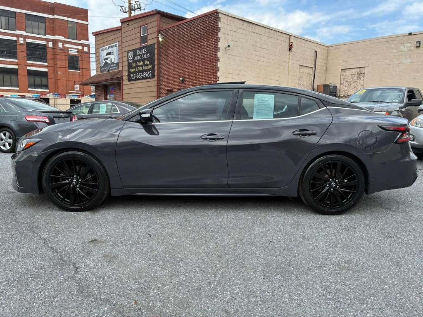 2021 GRAY NISSAN MAXIMA PLATINUM 40th ANNIV (1N4AA6FV5MC) with an 3.5L engine, Continuously Variable transmission, located at 117 North Cameron Street, Harrisburg, PA, 17101, (717) 963-8962, 40.266762, -76.875259 - WE FINANCE!!! Good Credit/ Challenged Credit/ No Credit - ALL Trade-Ins Welcomed!!! APPLY ONLINE or CALL us TODAY ;) Please call us to discuss your cash and/or financing options. - Photo#1
